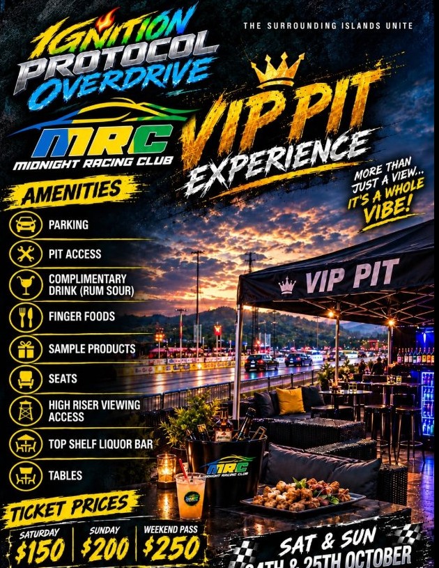 Ignition Protocol Overdrive VIP Pit Experience
