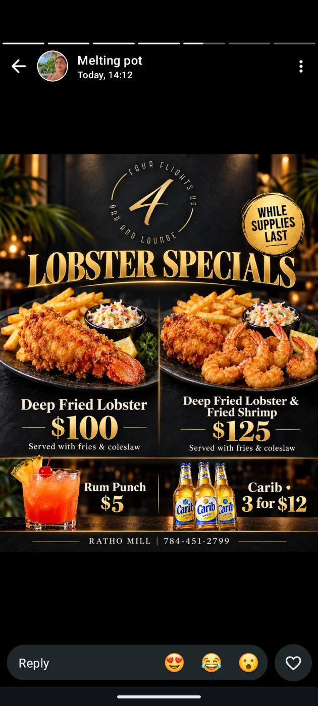 Deep Fried Lobster Special