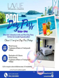 Pool Day Pass (Access & Drink)
