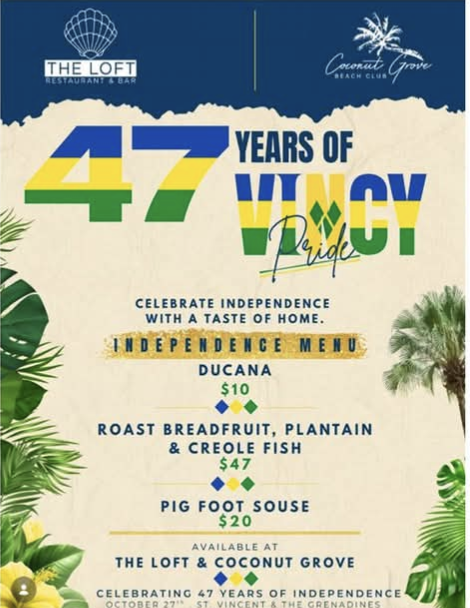 Independence Menu: Ducana