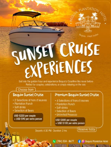 Bequia Sunset Cruise