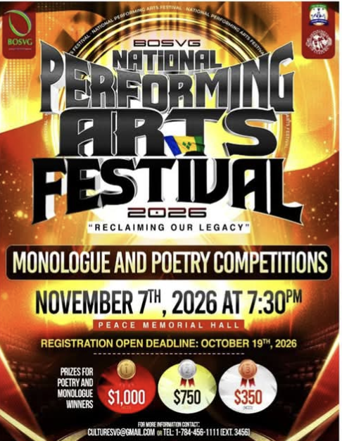 National Performing Arts Festival 2026: Monologue and Poetry Competitions